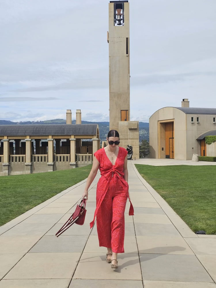 The Portia Wrap Jumpsuit