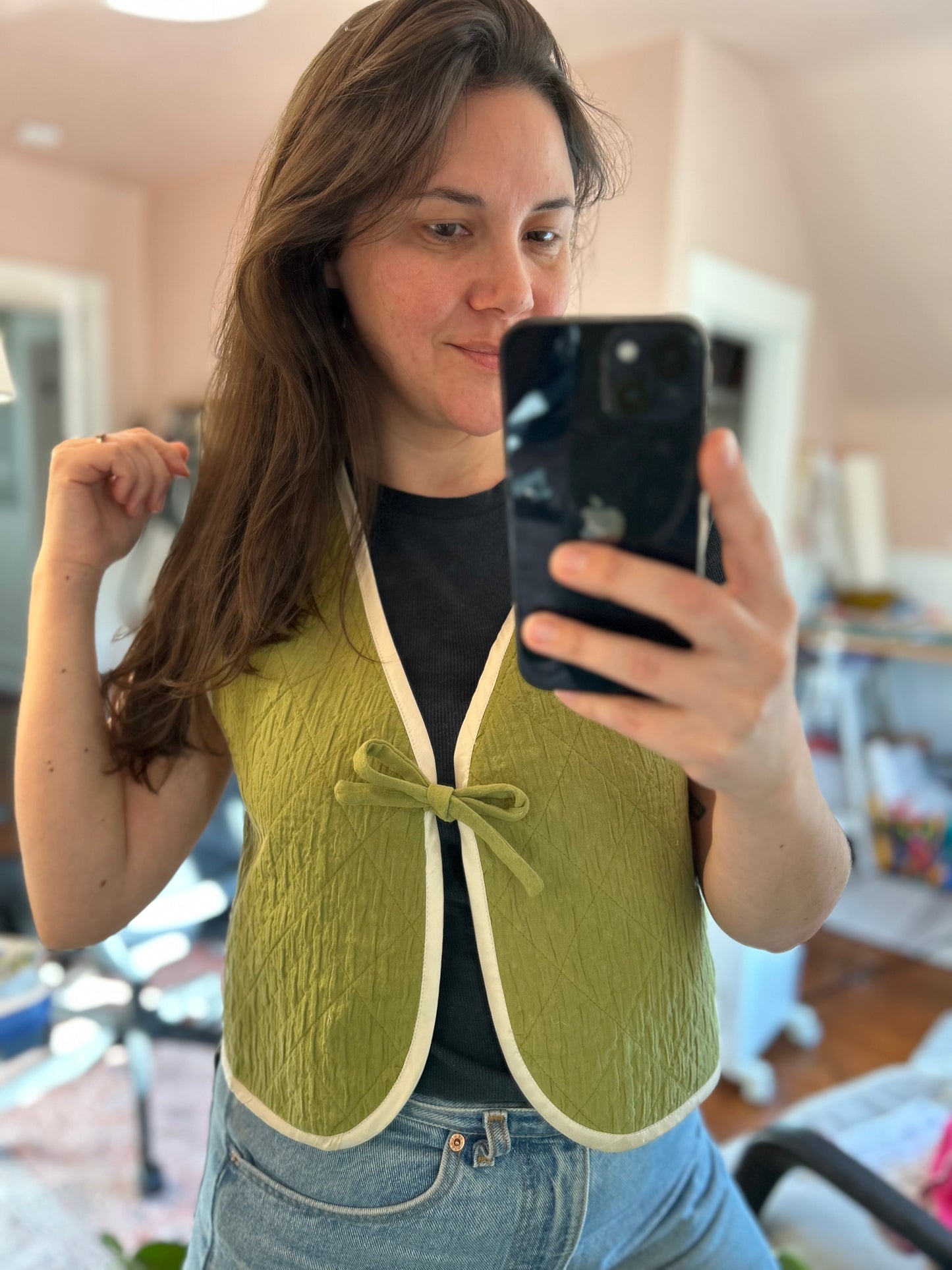 The Eloise Quilted Vest