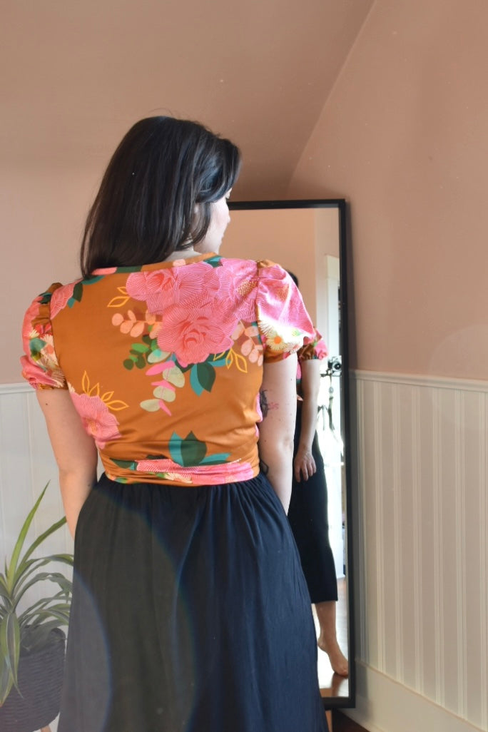 The Sand Dunes Wrap Blouse