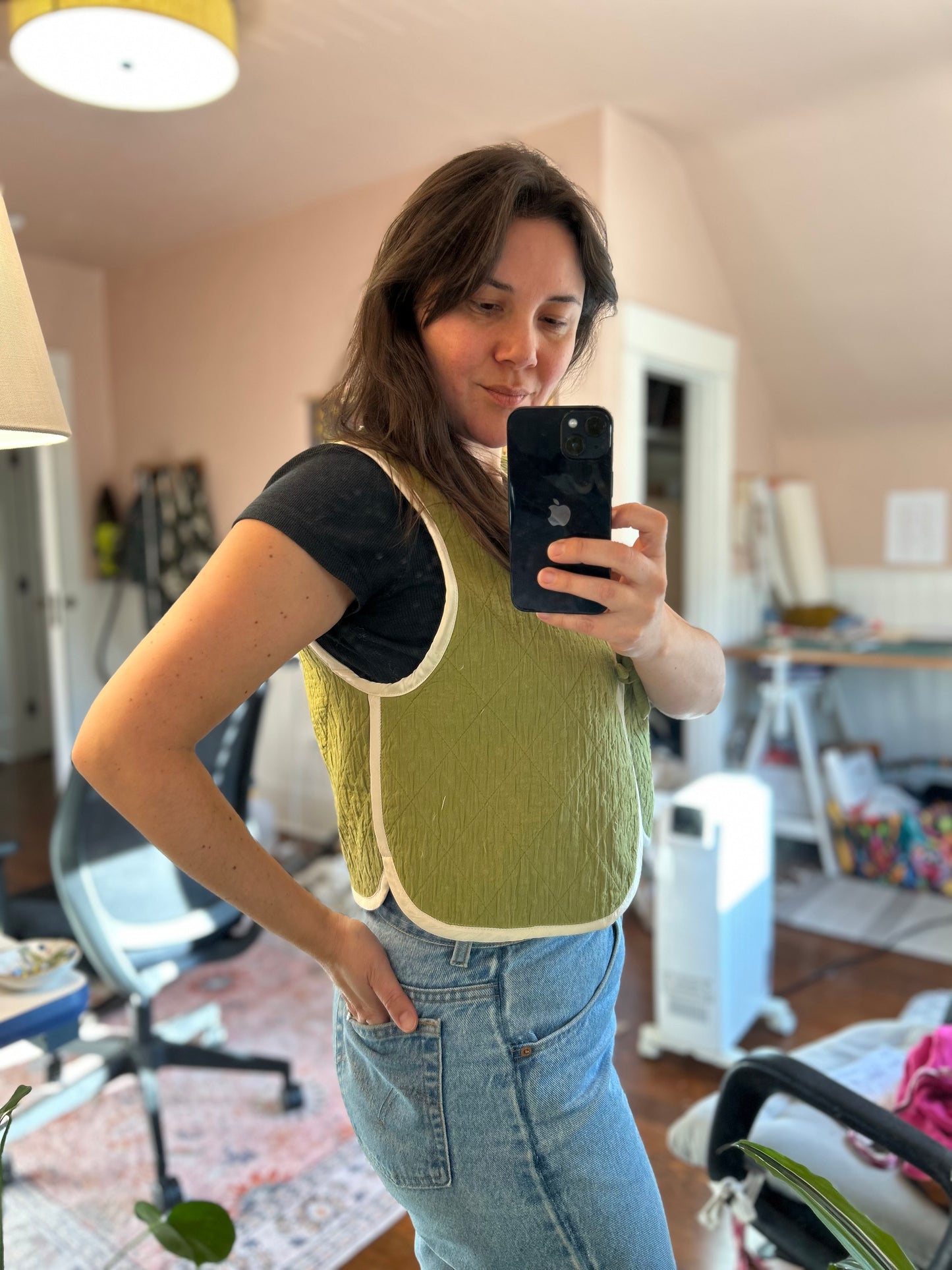 The Eloise Quilted Vest
