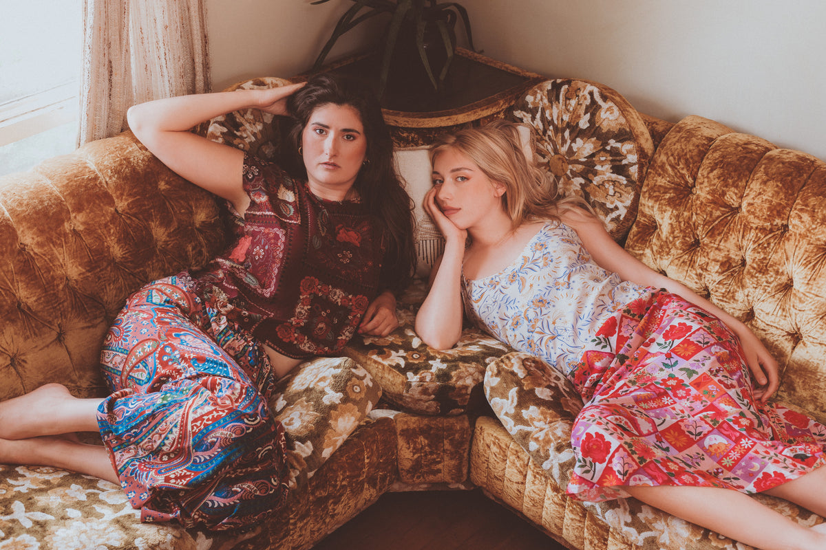 The Breezy Blouse - Vintage Floral