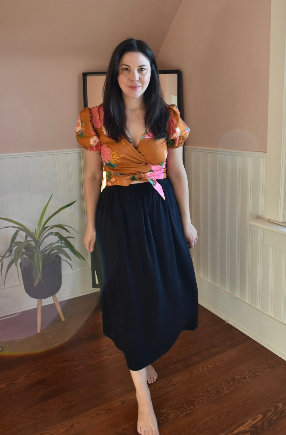 The Sand Dunes Wrap Blouse