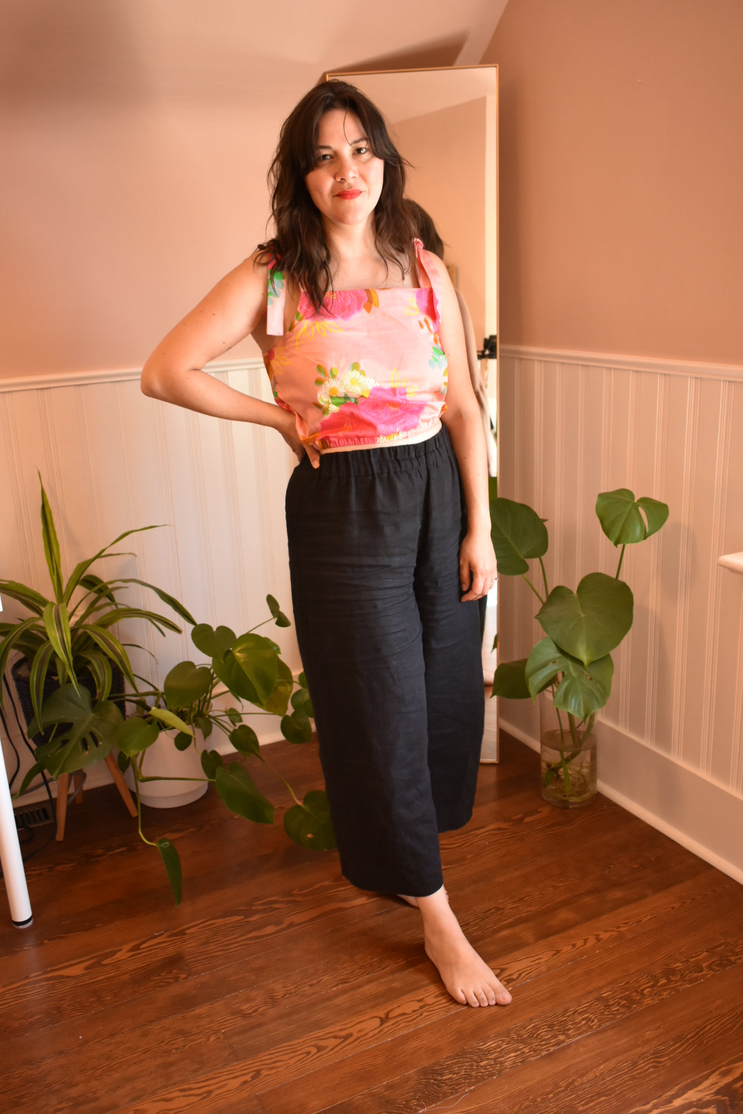 Camellia Tie Camisole