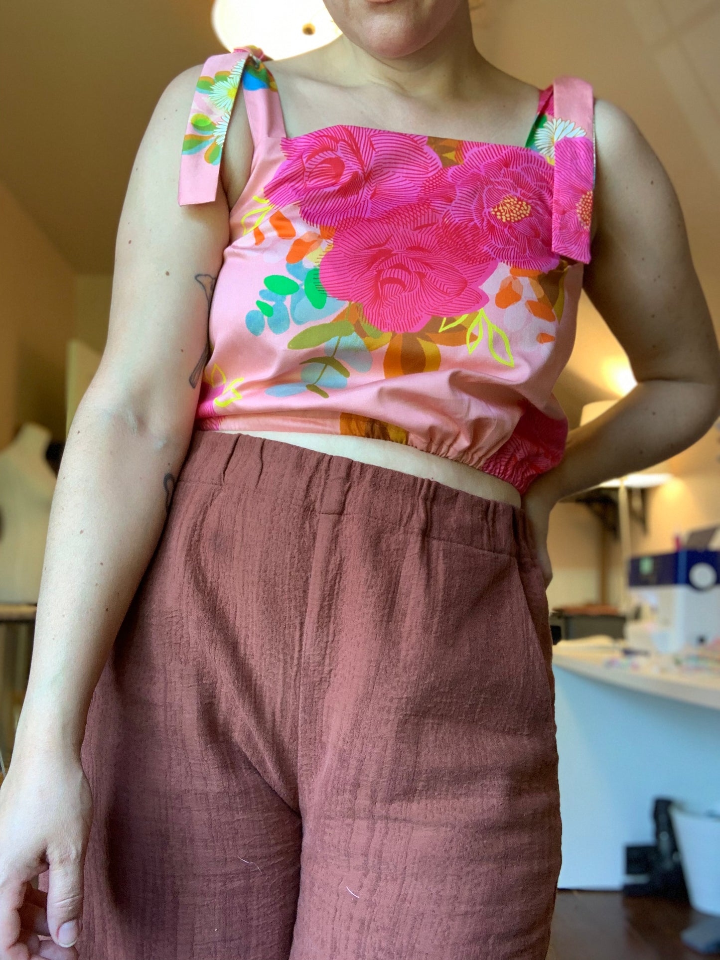 Camellia Tie Camisole