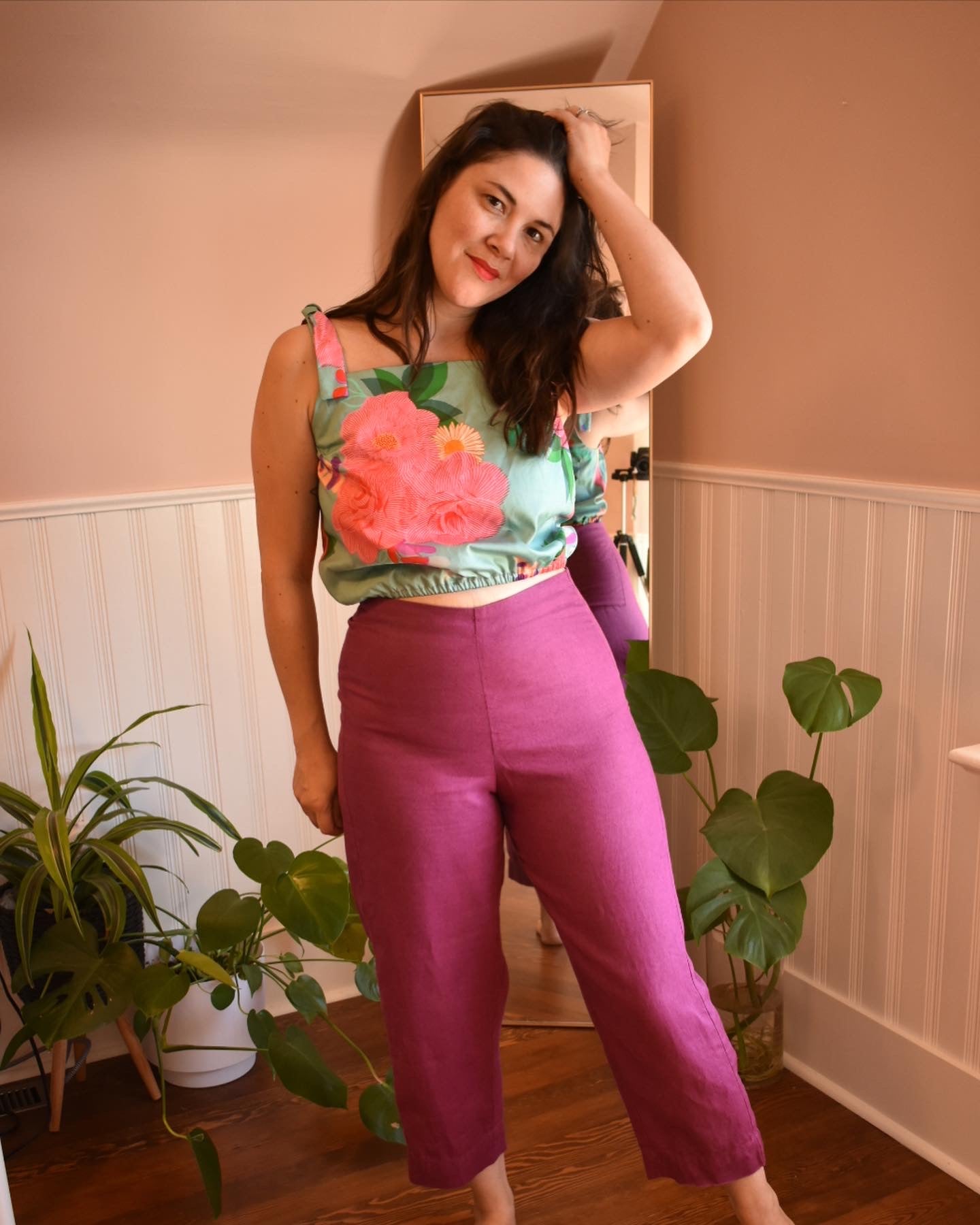 Camellia Tie Camisole