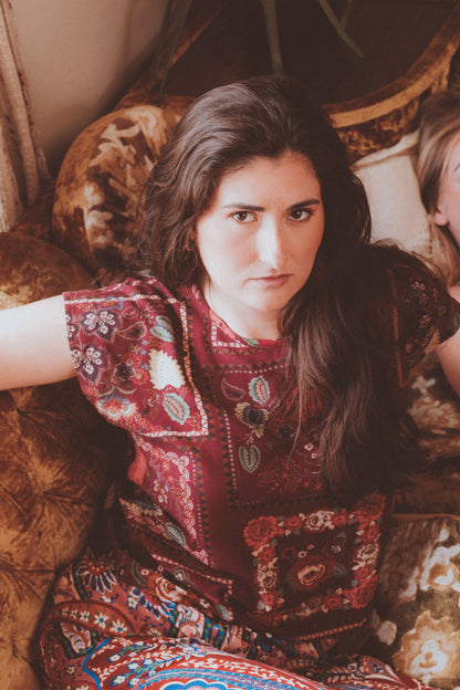 The Breezy Blouse - Vintage Floral