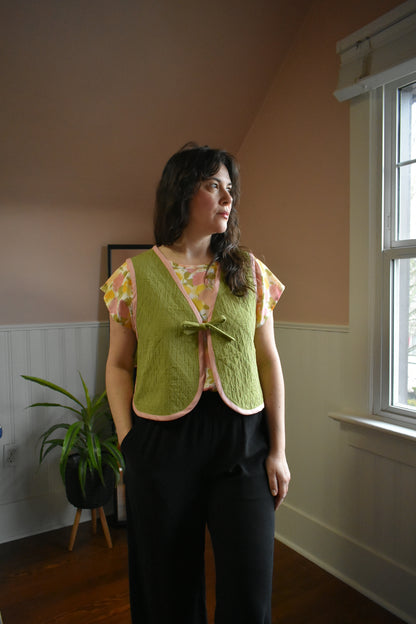 The Eloise Quilted Vest - Made to Order