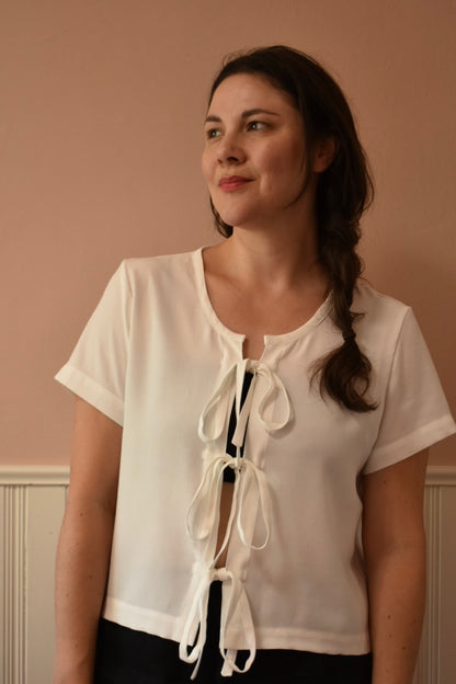 The Daphne Bow Blouse - Made to Order