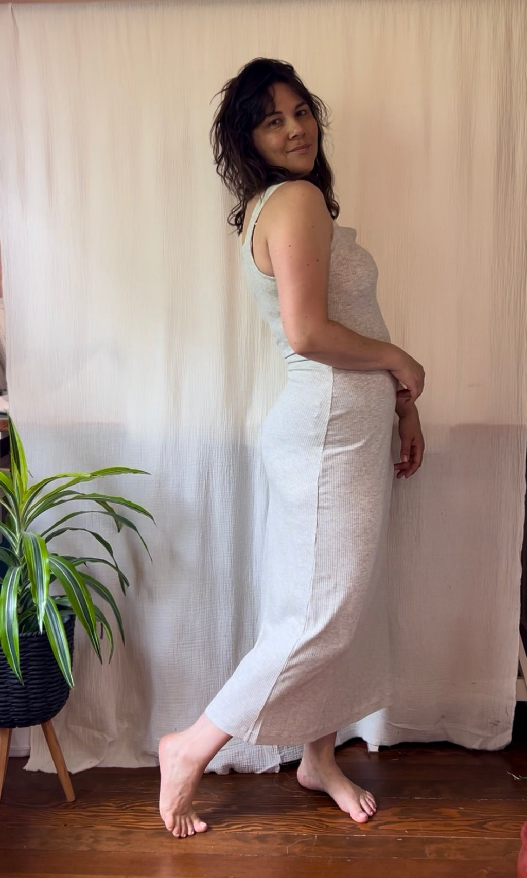 Rib Knit Tank Dress - Made to Order