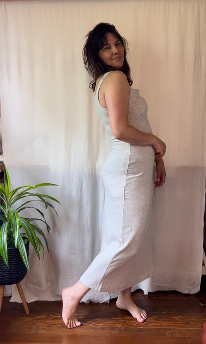 Rib Knit Tank Dress - Made to Order