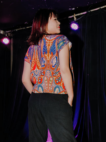 The Breezy Blouse - Paisley Folk