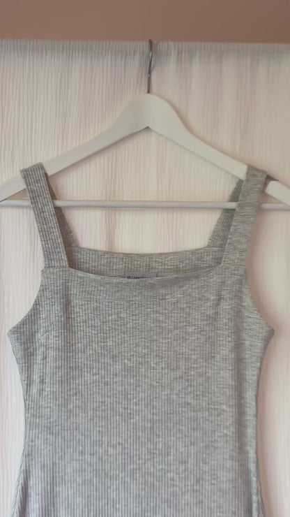 Rib Knit Tank Dress - Made to Order